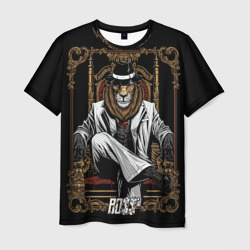 Boss Лев – Мужская футболка 3D с принтом купить со скидкой в -26%