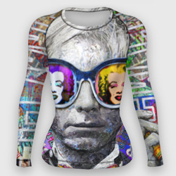 Женский рашгард 3D Andy Warhol Энди Уорхол