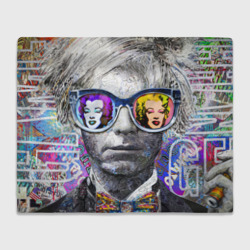 Andy Warhol Энди Уорхол – Плед с принтом купить со скидкой в -14%