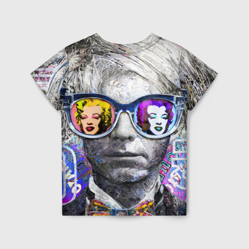 Детская футболка 3D Andy Warhol Энди Уорхол, цвет 3D печать - фото 2