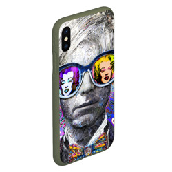 Чехол для iPhone XS Max матовый Andy Warhol Энди Уорхол - фото 2