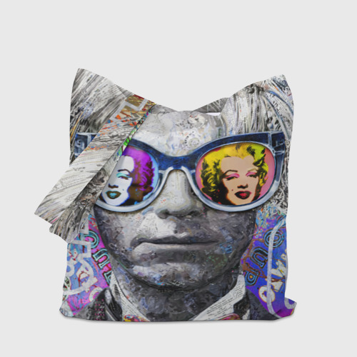 Шоппер 3D с принтом Andy Warhol (Энди Уорхол), вид сбоку #3