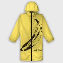 Дождевик унисекс 3D Энди Уорхол - Банан