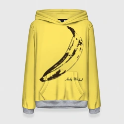 Женская толстовка 3D Энди Уорхол - Банан