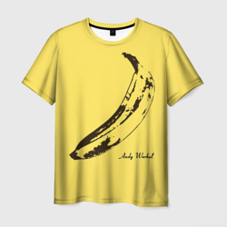 Мужская футболка 3D Энди Уорхол - Банан