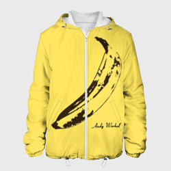 Мужская куртка 3D Энди Уорхол - Банан