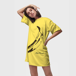 Платье-футболка 3D Энди Уорхол - Банан - фото 2
