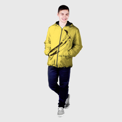 Мужская куртка 3D Энди Уорхол - Банан - фото 2