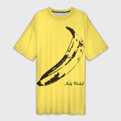 Платье-футболка 3D Энди Уорхол - Банан