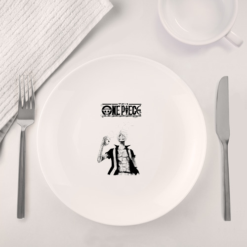 Набор: тарелка + кружка Винсмок Санджи | One Piece - фото 4