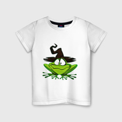 Детская футболка хлопок Ведьмина лягушка