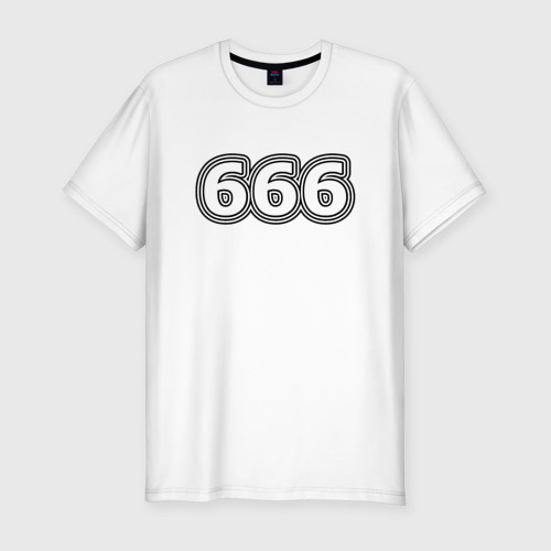 Мужская футболка хлопок Slim 666