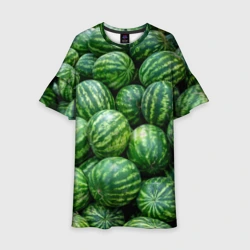 Детское платье 3D Арбузы