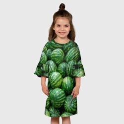 Детское платье 3D Арбузы - фото 2