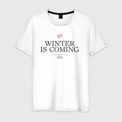 Мужская футболка хлопок Winter is coming  | Stark