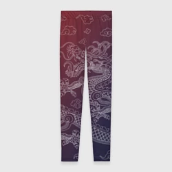 Леггинсы 3D Традиционный Китайский дракон