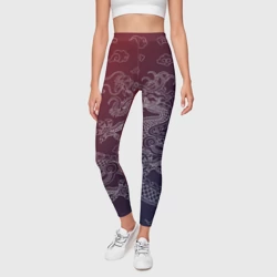 Леггинсы 3D Традиционный Китайский дракон - фото 2