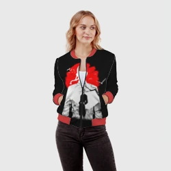 Женский бомбер 3D Кэн Рюгудзи Токийские мстители - фото 2