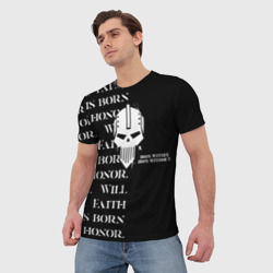 Мужская футболка 3D Боевой клич Железные войны - фото 2