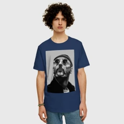 Мужская футболка хлопок Oversize Leon - фото 2