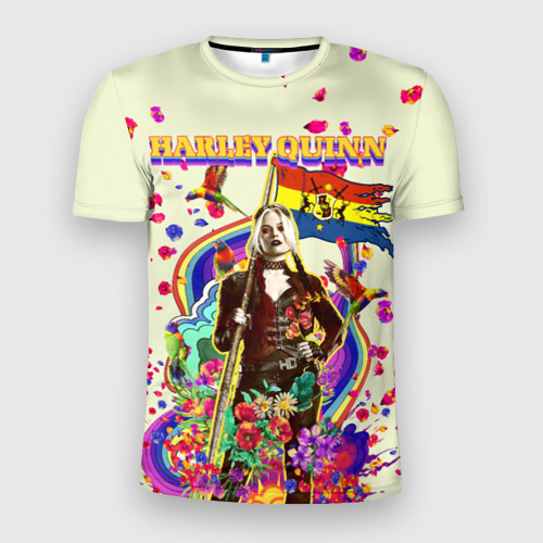 Мужская футболка 3D Slim Tss Harley Quinn, цвет 3D печать