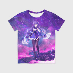 Детская футболка 3D Genshin Impact Кэ Цин