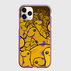 Чехол для iPhone 11 Pro матовый Несси