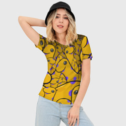 Женская футболка 3D Slim Несси - фото 2