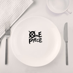 Набор: тарелка + кружка One Piece. Большой куш лого - фото 2