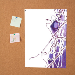 Постер Фиолетовые нити - фото 2
