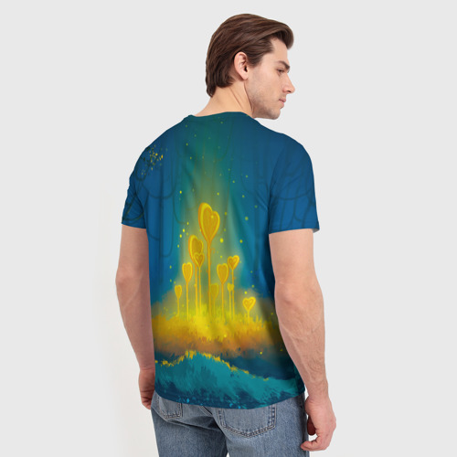 Мужская футболка 3D Пикачу гейша, цвет 3D печать - фото 4
