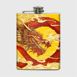Фляга Китайский Дракон, China Dragon