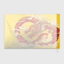 Флаг 3D Китайский Дракон, China Dragon - фото 2