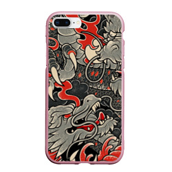 Китайский Дракон, China Dragon – Чехол для iPhone 7Plus/8 Plus матовый с принтом купить