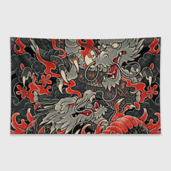 Флаг-баннер Китайский Дракон, China Dragon