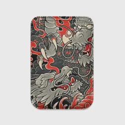 Картхолдер Magsafe магнитный Китайский Дракон, China Dragon