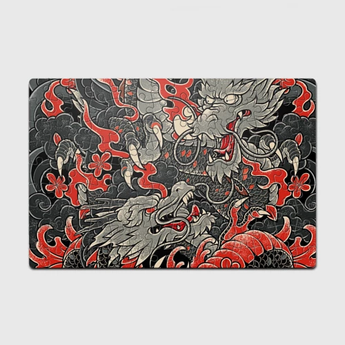 Головоломка Пазл магнитный 126 элементов Китайский Дракон, China Dragon