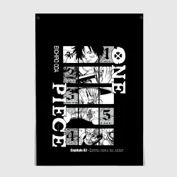 Постер One piece Главные Герои