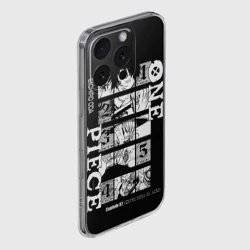 Чехол для iPhone 16 Pro Max силиконовый с защитой камеры One piece Главные Герои - фото 2
