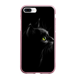 Чехол для iPhone 7Plus/8 Plus матовый Черный кот