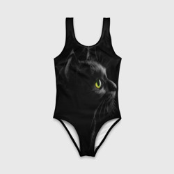 Детский купальник 3D Черный кот - фото 2
