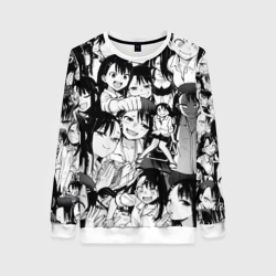 Женский свитшот 3D Nagatoro Sempai