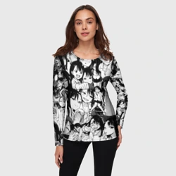 Женский лонгслив 3D Nagatoro Sempai - фото 2