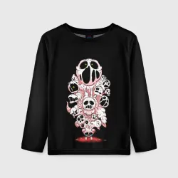 Детский лонгслив 3D В голове Айзека