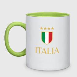 Кружка двухцветная Italia Stars