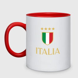 Кружка двухцветная Italia Stars
