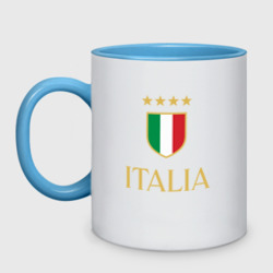 Кружка двухцветная Italia Stars