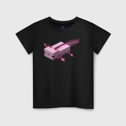 Детская футболка хлопок Аксолотль Axolotl
