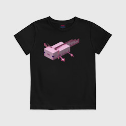 Детская футболка хлопок Аксолотль Axolotl