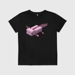 Детская футболка хлопок Аксолотль Axolotl
